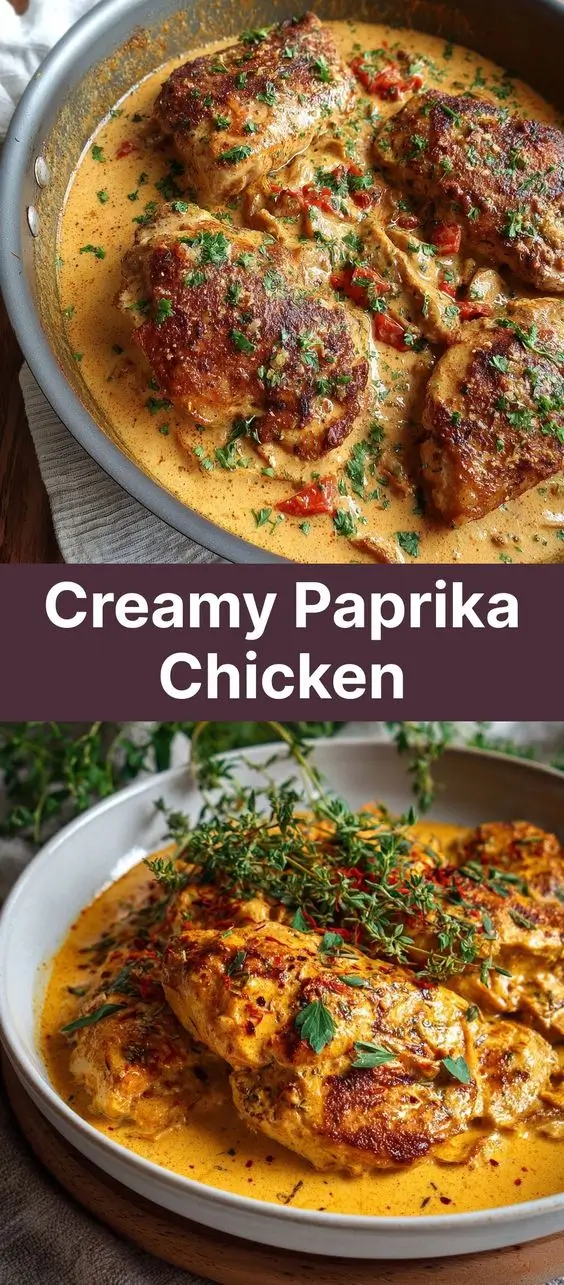 Creamy Paprika Chicken