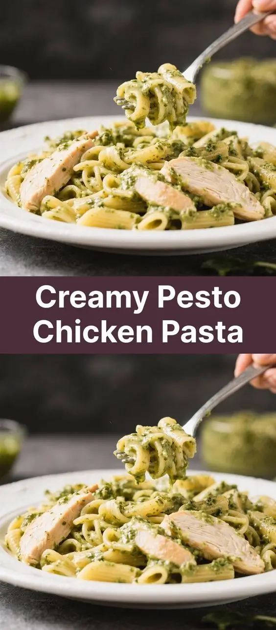 Creamy Pesto Chicken Pasta