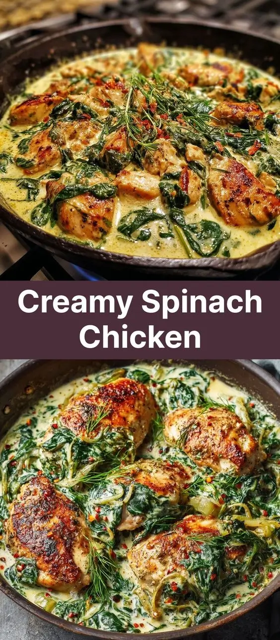 Creamy Spinach Chicken