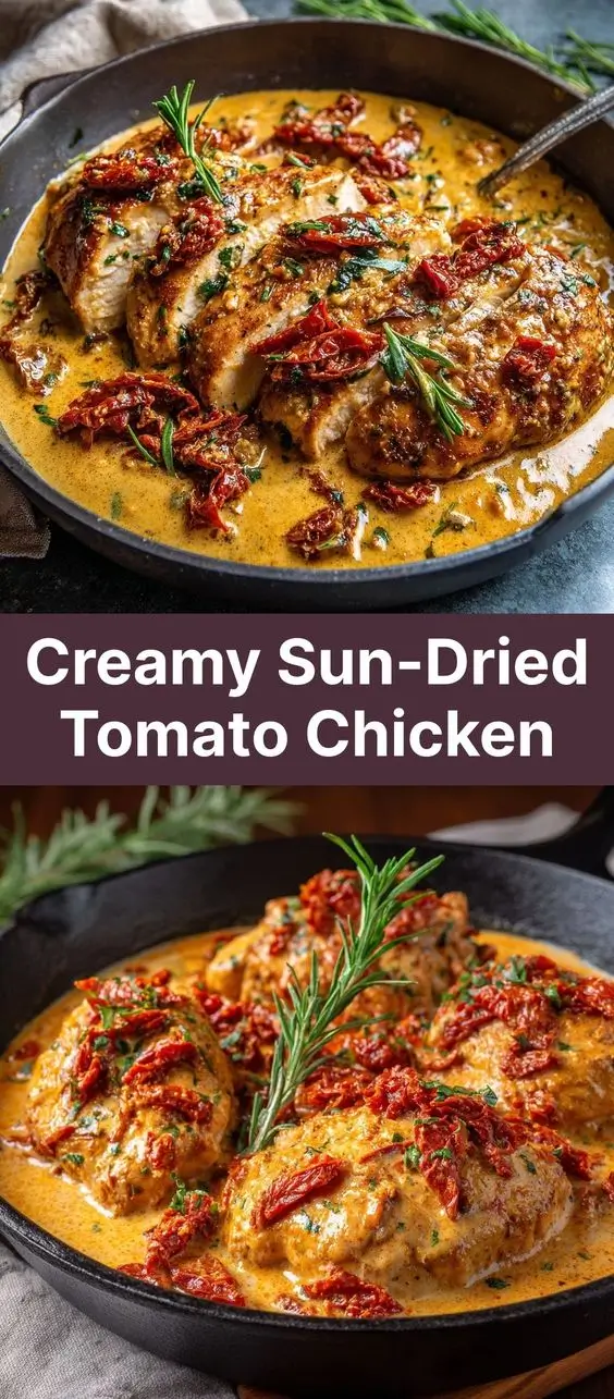 Creamy Sun-Dried Tomato Chicken