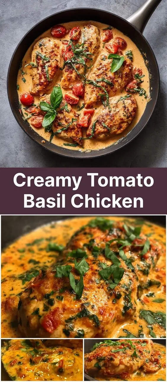 Creamy Tomato Basil Chicken