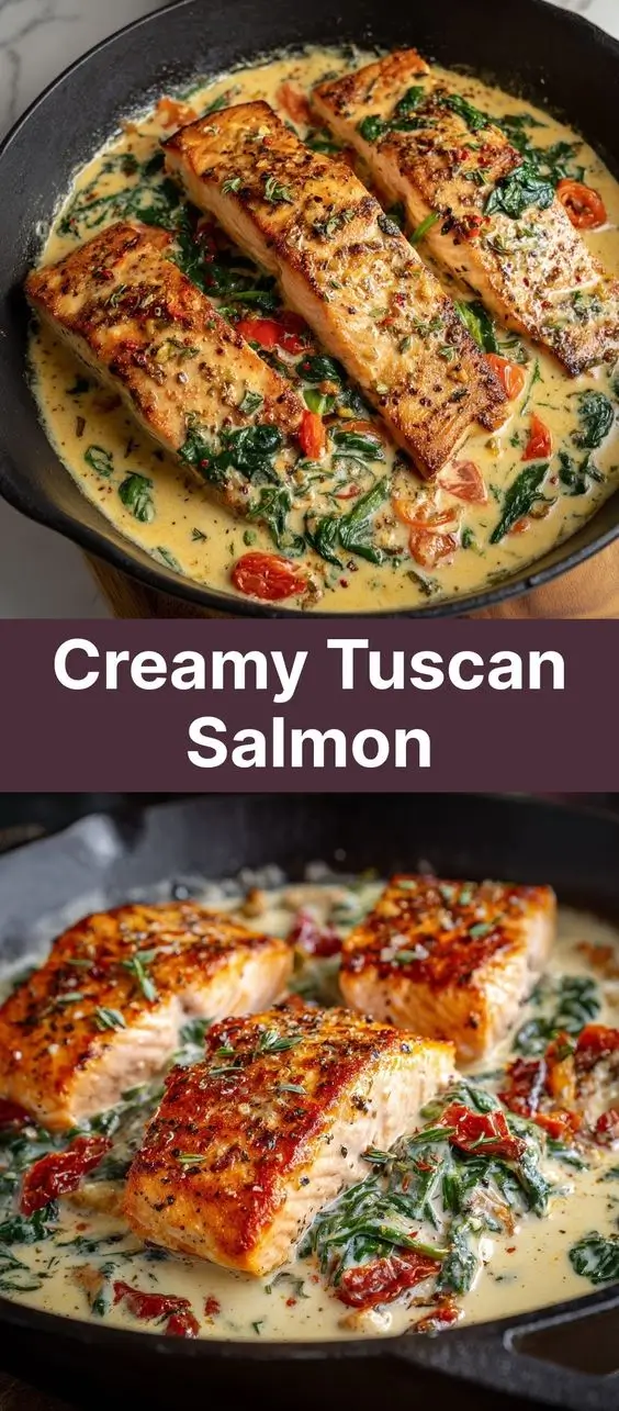 Creamy Tuscan Salmon