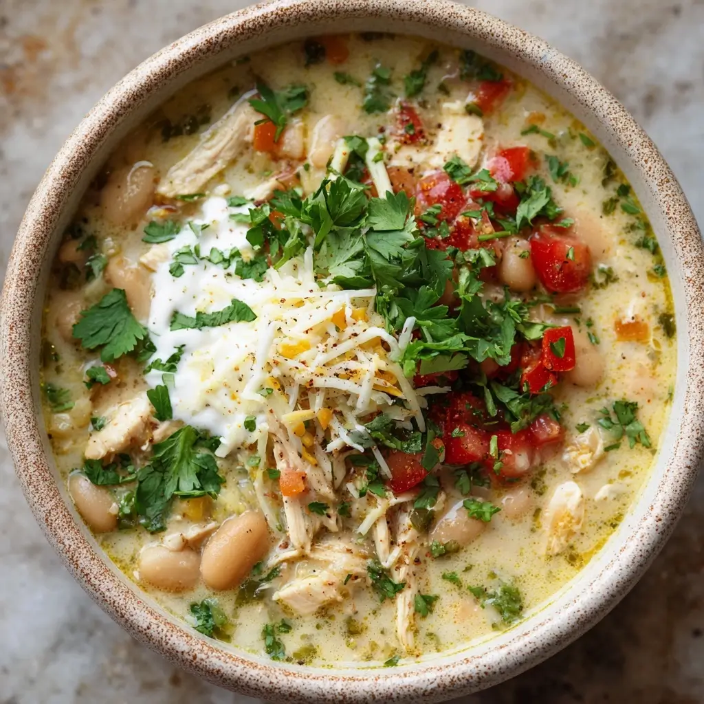 Creamy White Chicken Chili