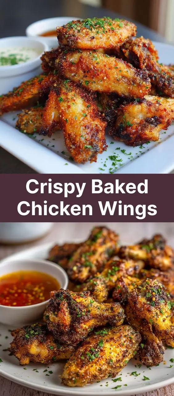 Crispy Baked Chicken Wings