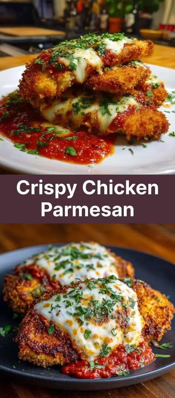 Crispy Chicken Parmesan