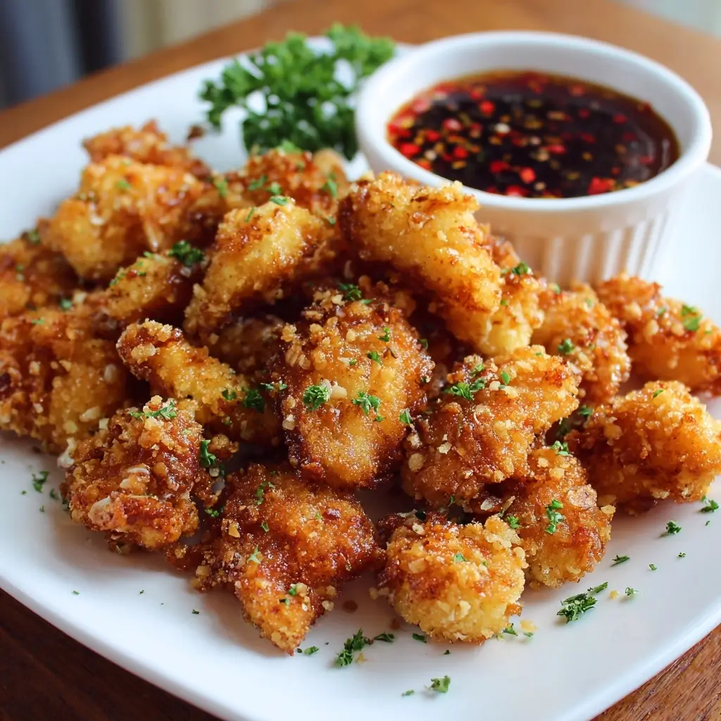 Crispy Popcorn Chicken