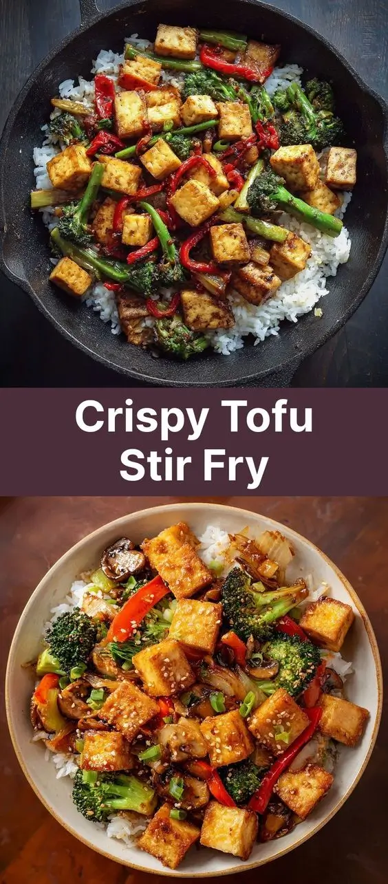 Crispy Tofu Stir Fry