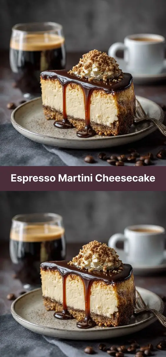 Espresso Martini Cheesecake