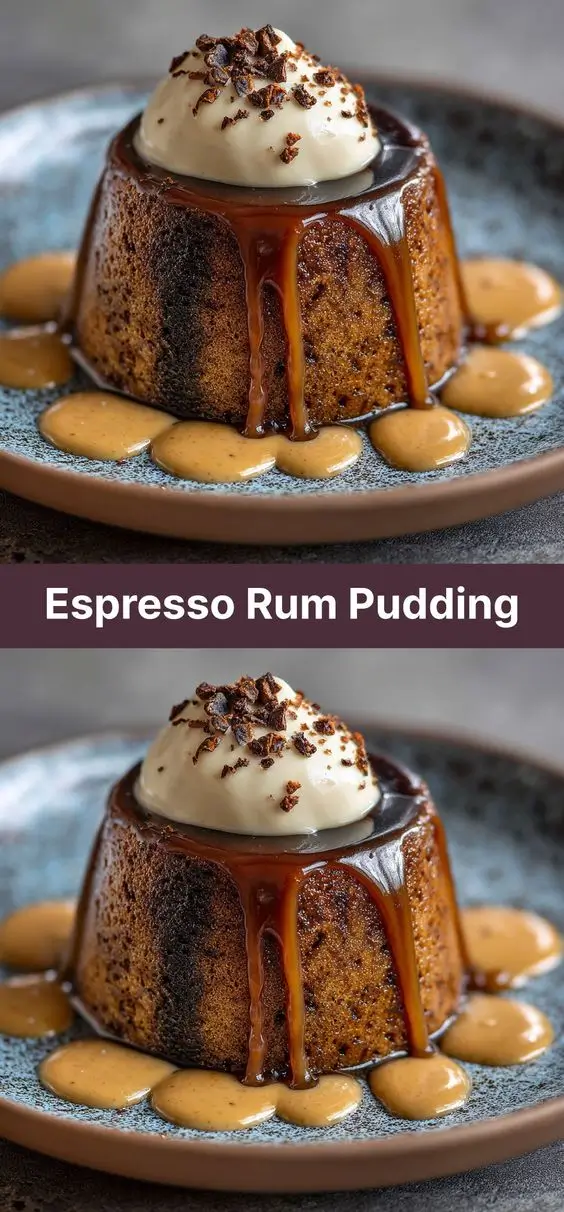 Espresso Rum Pudding