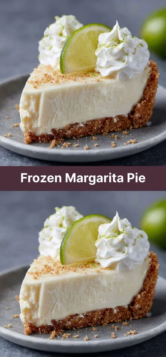 Frozen Margarita Pie