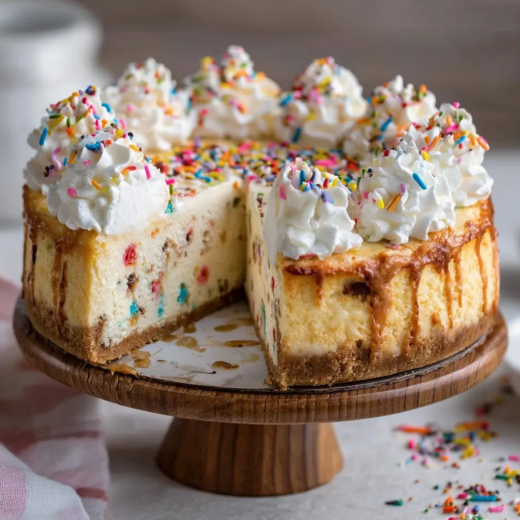 Funfetti Birthday Cake Cheesecake