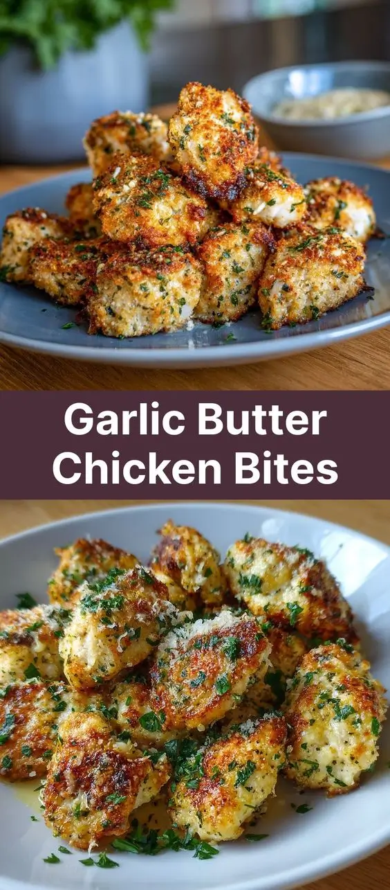 Garlic Butter Chicken Bites