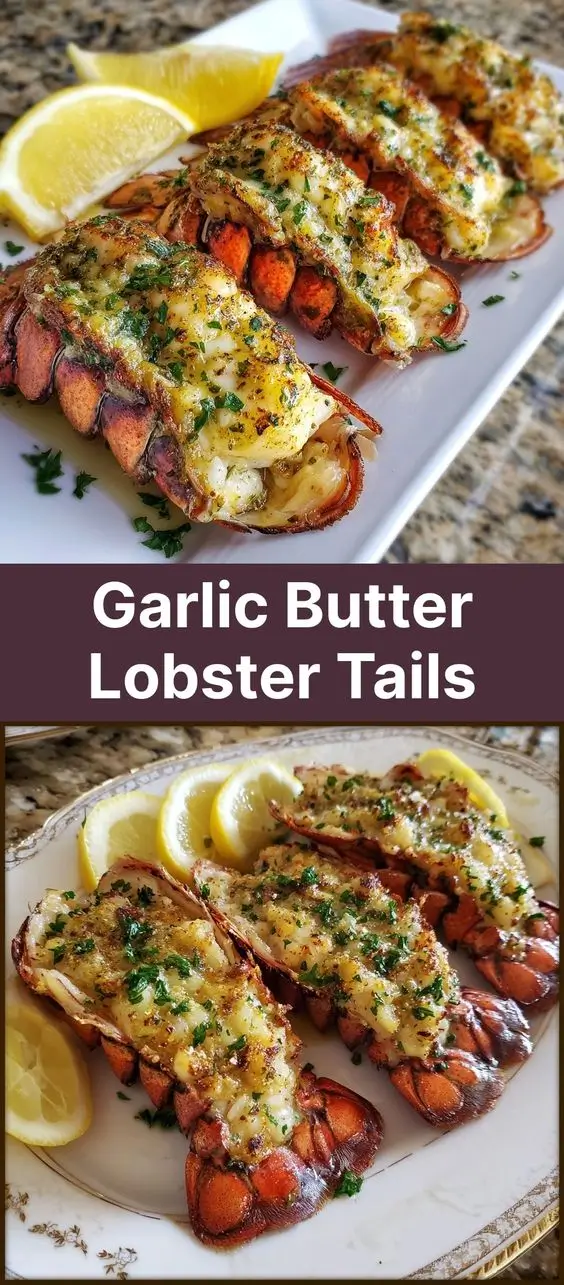 Garlic Butter Lobster Tails