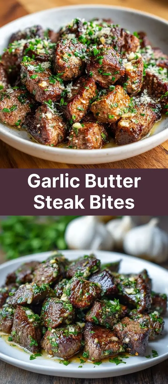 Garlic Butter Steak Bites