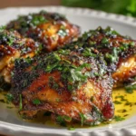 Garlic Herb Chicken Thighs