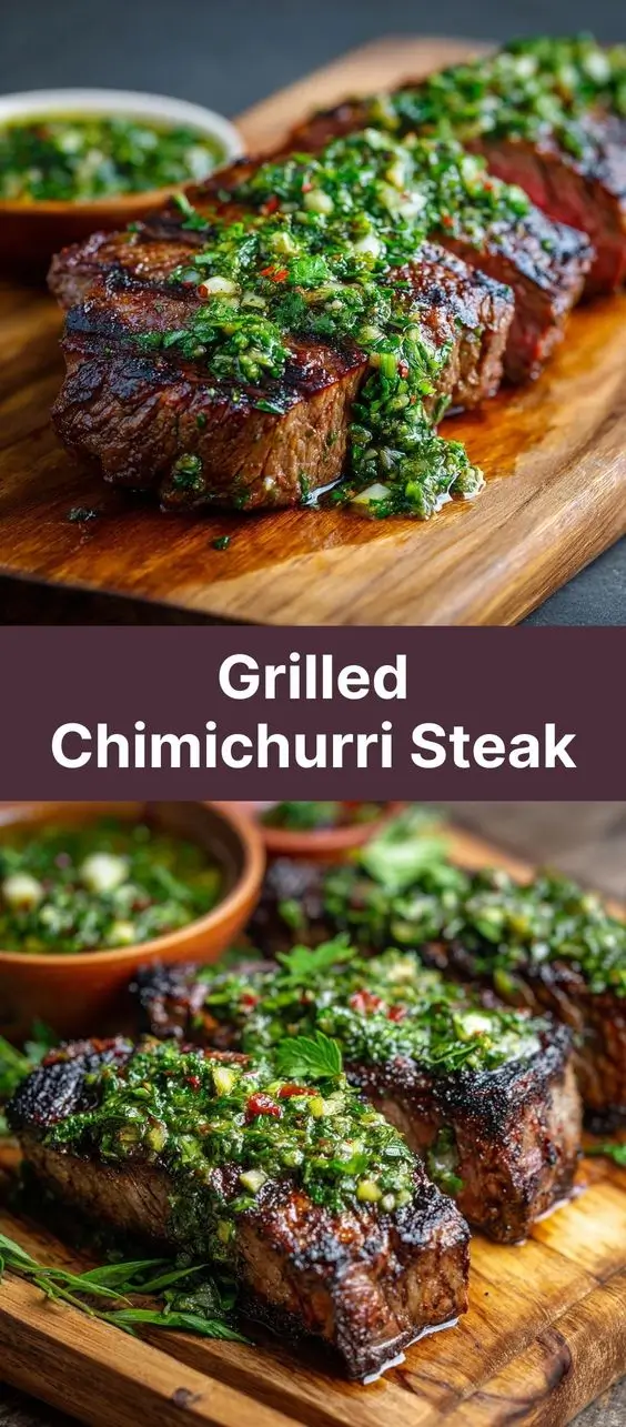 Grilled Chimichurri Steak