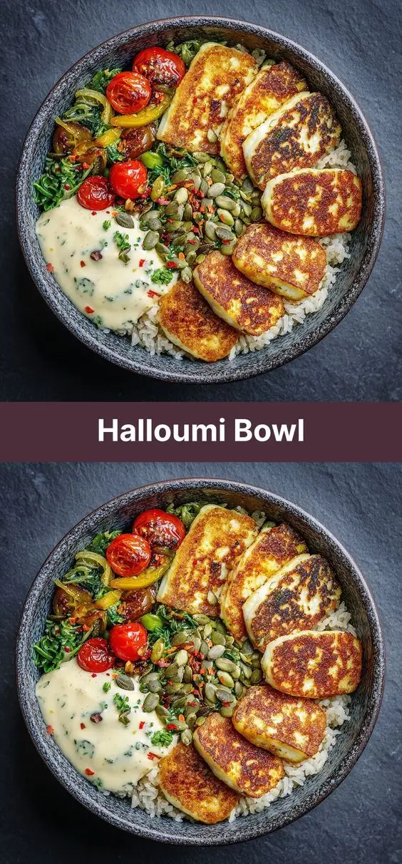 Halloumi Bowl