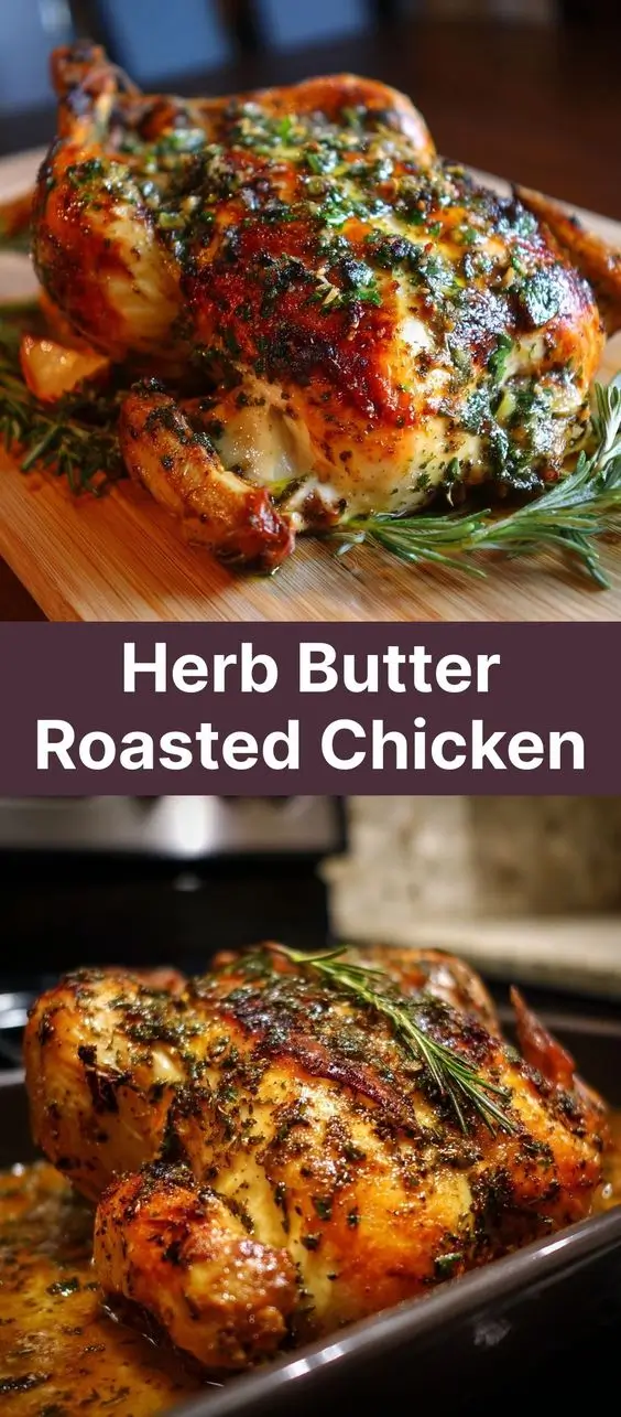 Herb Butter Roasted Chicken