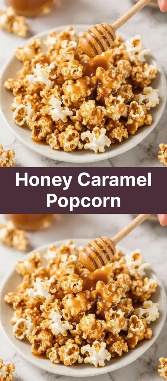 Honey Caramel Popcorn