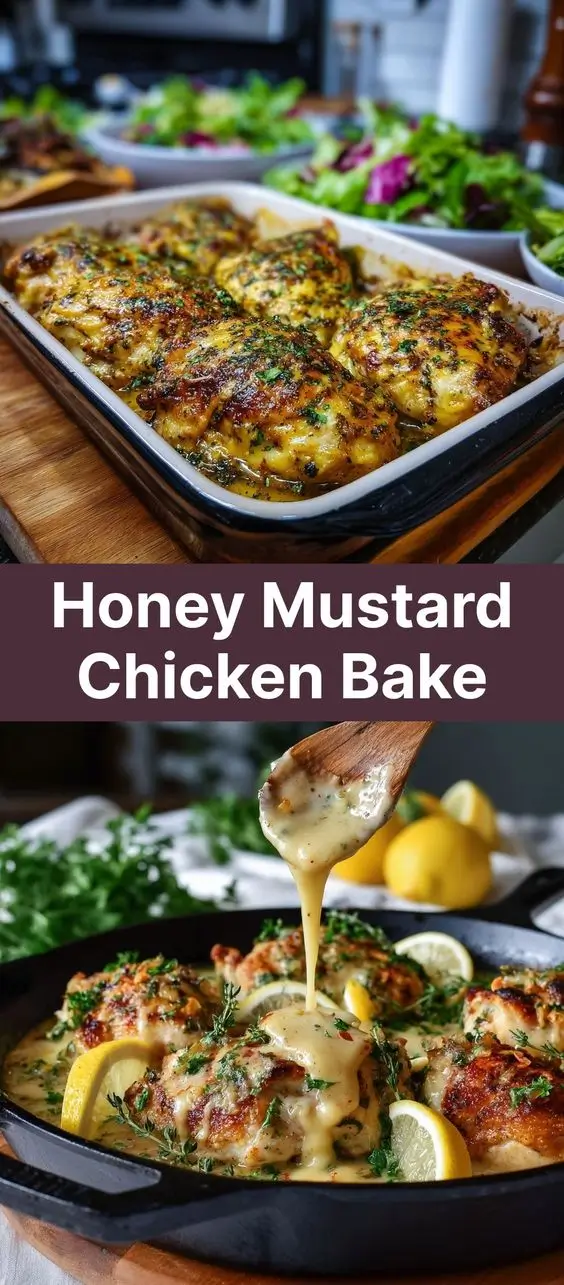 Honey Mustard Chicken Bake