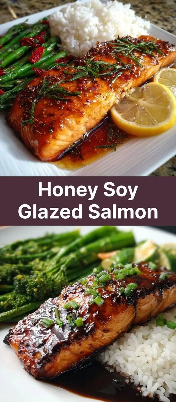 Honey Soy Glazed Salmon