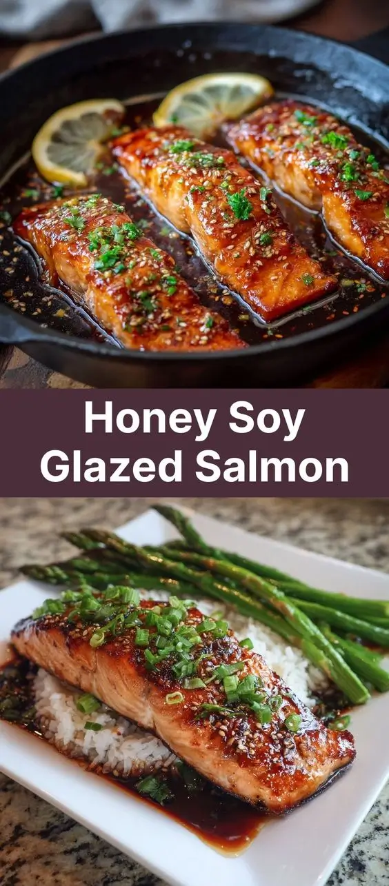 Honey Soy Glazed Salmon