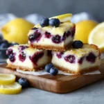 Lemon Blueberry Cheesecake Bars