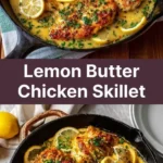 Lemon Butter Chicken Skillet