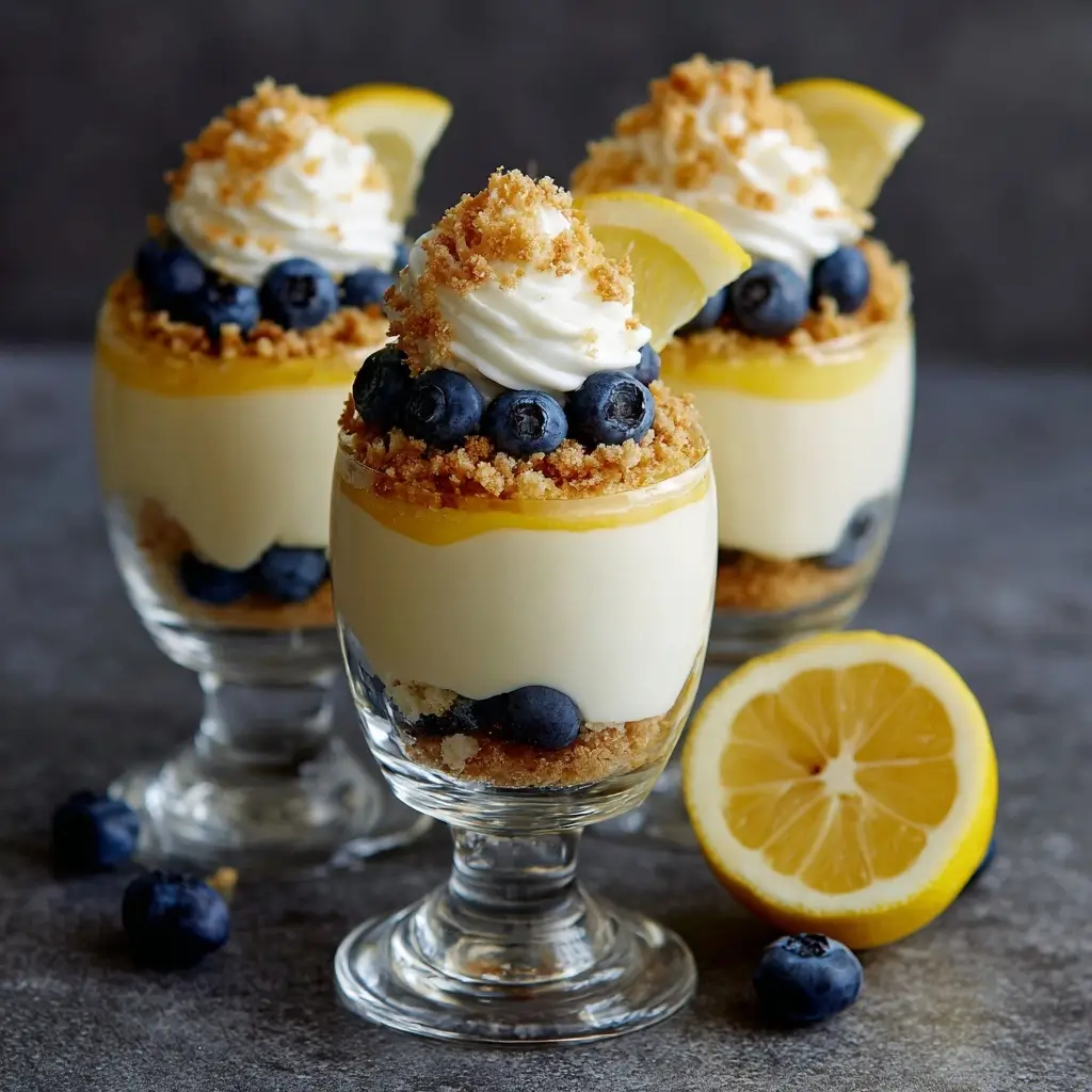 Lemon Cheesecake Parfaits
