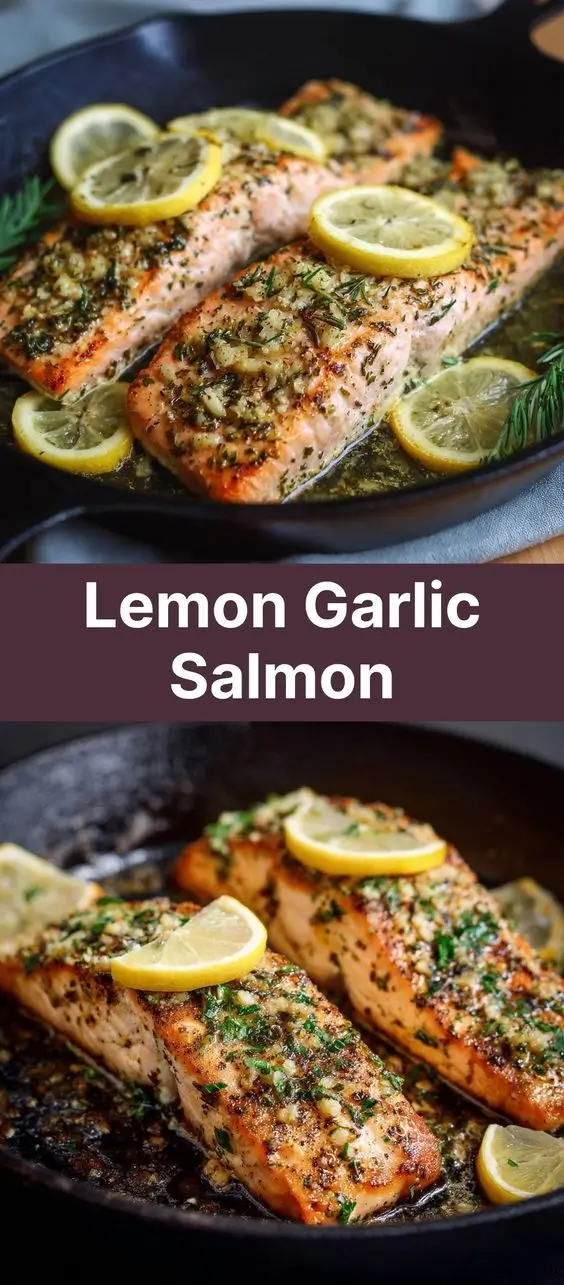 Lemon Garlic Salmon
