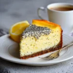 Lemon Poppy Seed Cheesecake