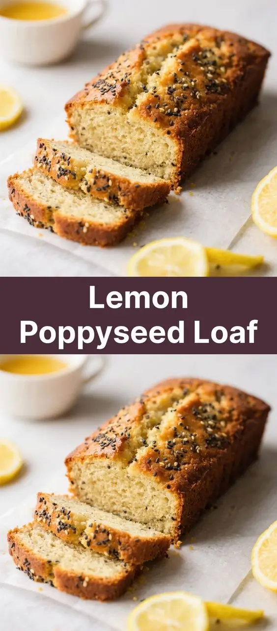 Lemon Poppyseed Loaf