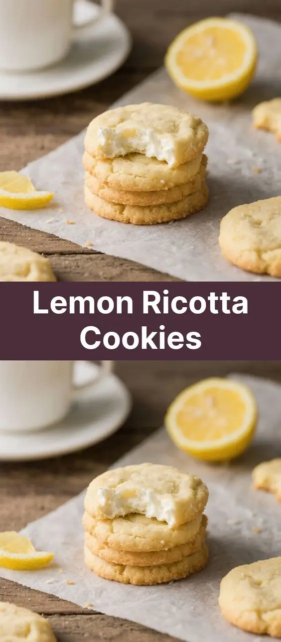 Lemon Ricotta Cookies