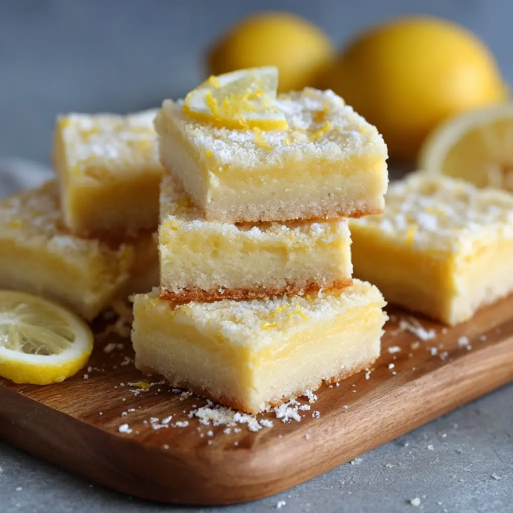 Lemon Sugar Cookie Bars
