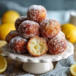 Lemon Sugar Donut Holes