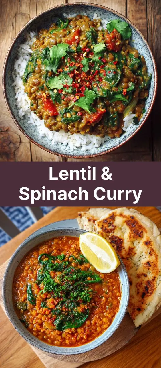 Lentil & Spinach Curry