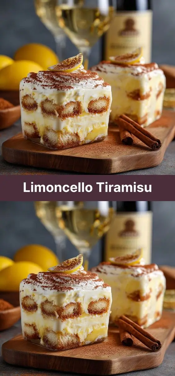 Limoncello Tiramisu