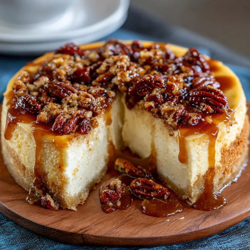 Maple Pecan Cheesecake