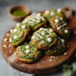 Matcha White Chocolate Cookies