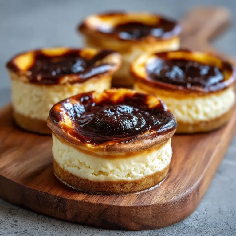 Mini Burnt Basque Cheesecake