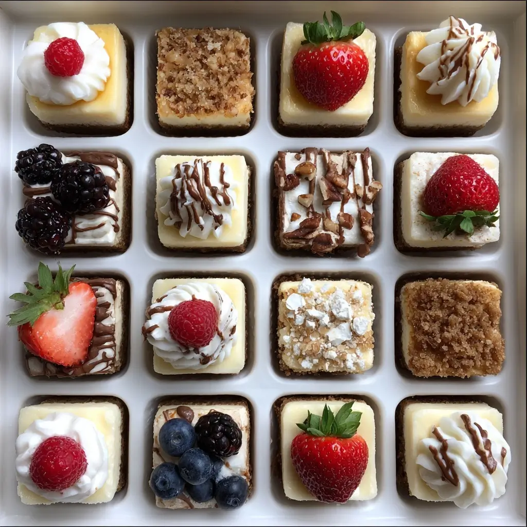 Mini Cheesecake Bites Variety Box