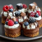 Mini Chocolate Cheesecake Cups