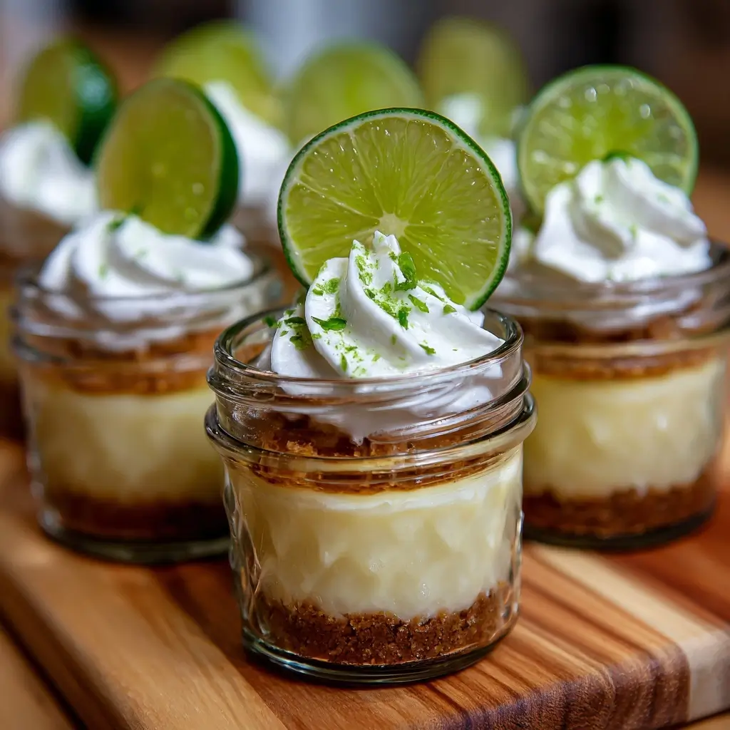 Mini Key Lime Pie Jars