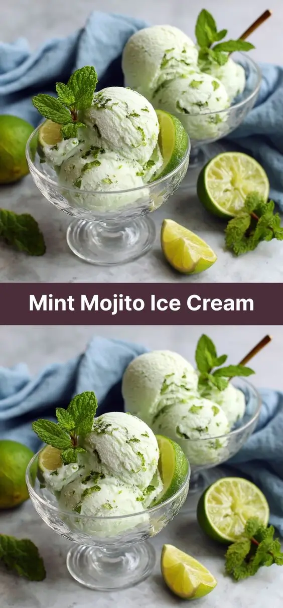 Mint Mojito Ice Cream
