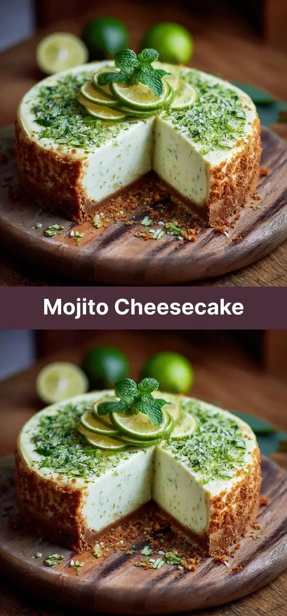 Mojito Cheesecake
