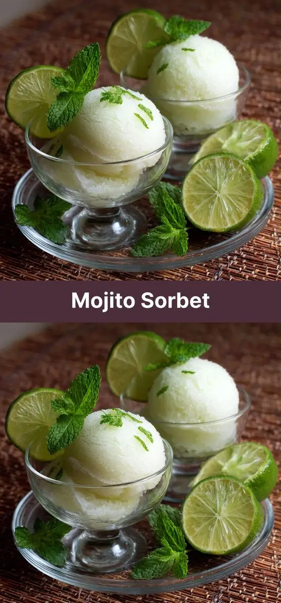 Mojito Sorbet