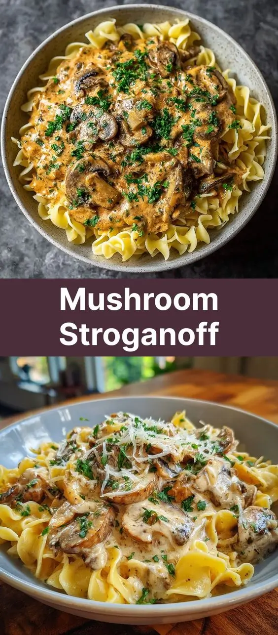 Mushroom Stroganoff
