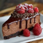 No Bake Chocolate Cheesecake