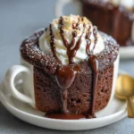 Nutella Lava Mug Cake
