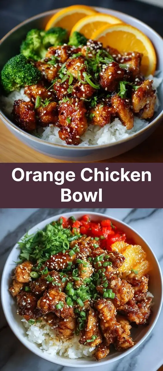 Orange Chicken Bowl